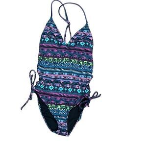 Beach Betty one piece adjustable swimsuit swim bathing suit M